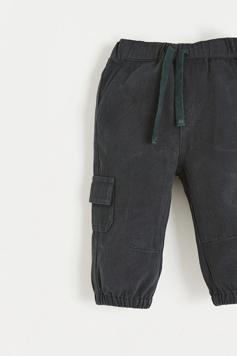 Pantalon Cargo Gabardina