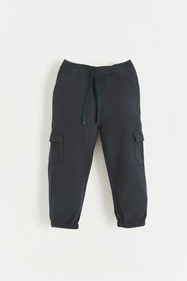 Pantalon Cargo Gabardina
