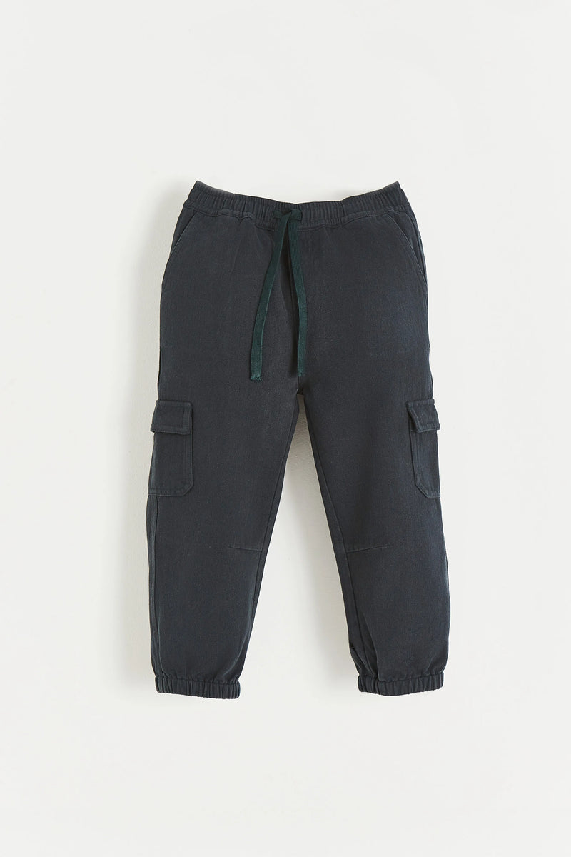 Pantalon Cargo Gabardina