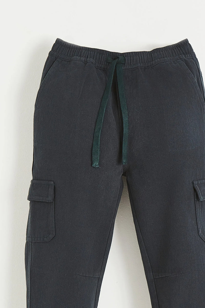 Pantalon Cargo Gabardina