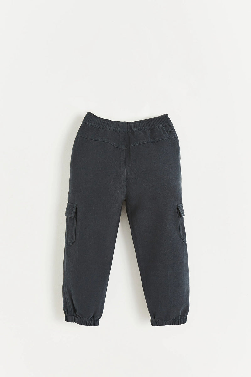 Pantalon Cargo Gabardina