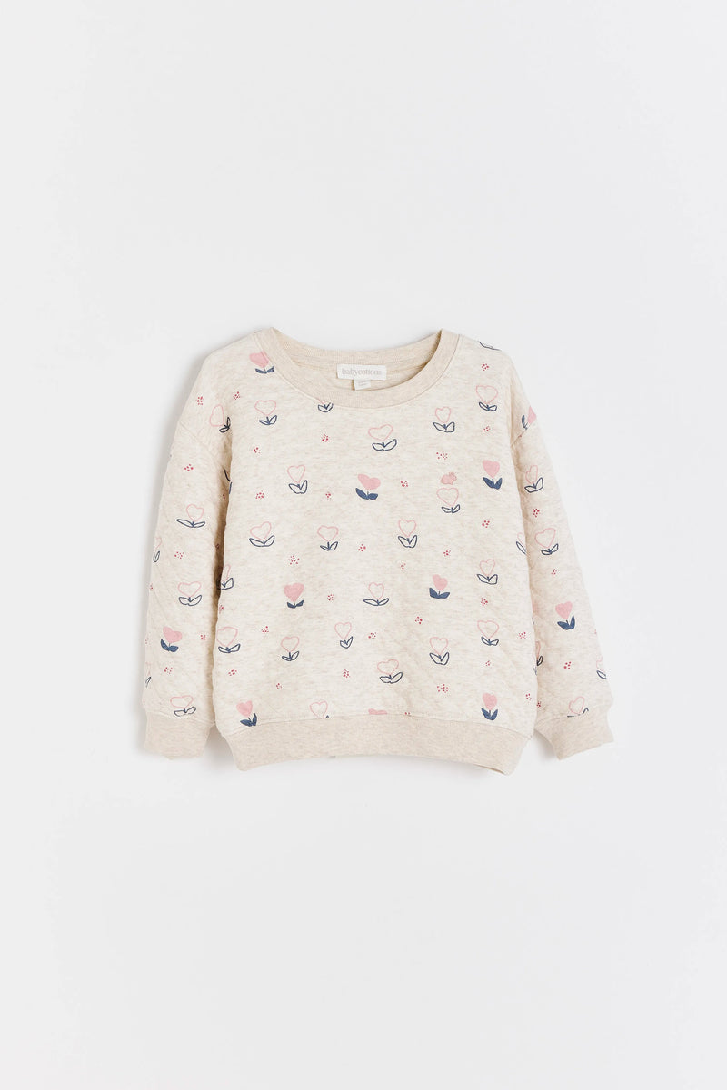 Buzo Pat Print Hearts