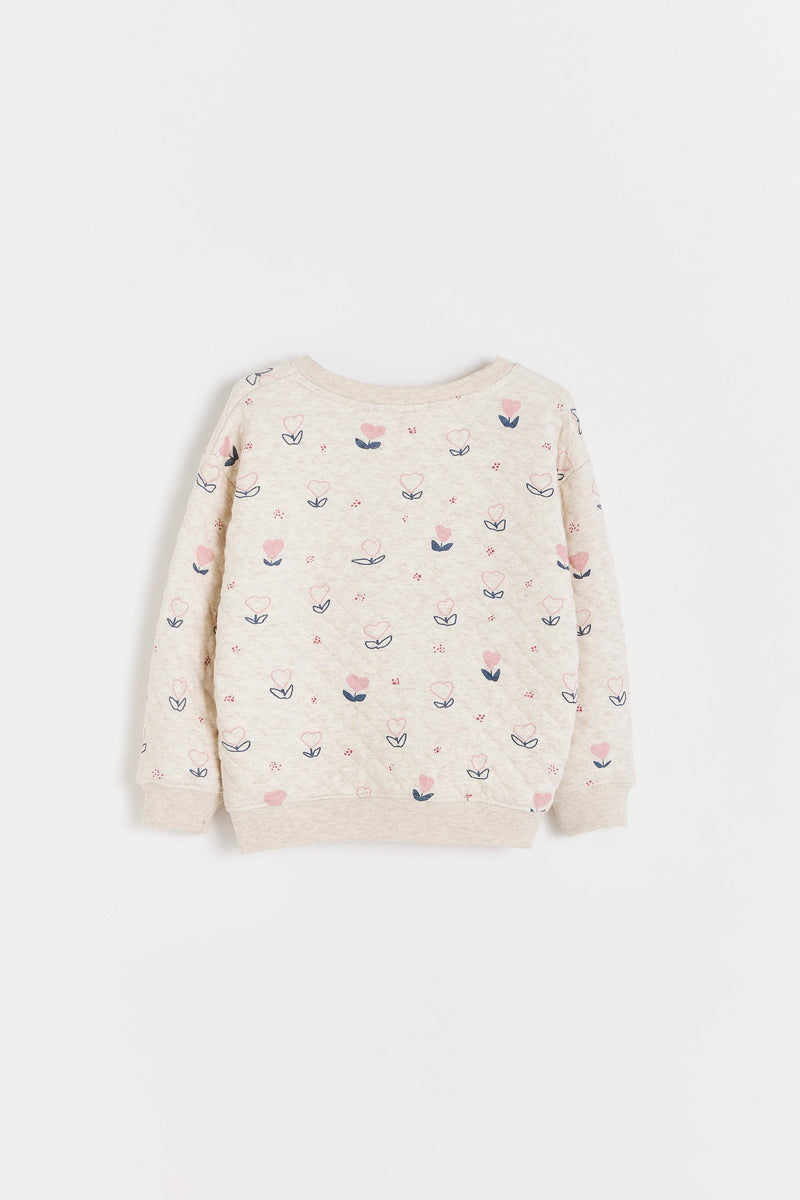 Buzo Pat Print Hearts