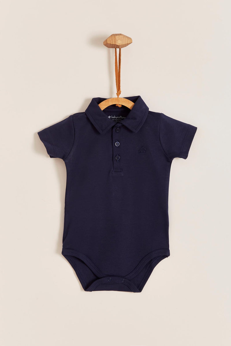 Body Polo College Manga Corta