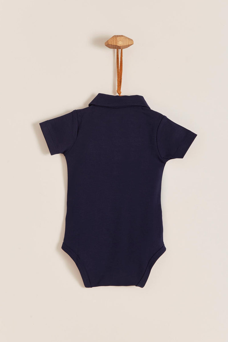 Body Polo College Manga Corta