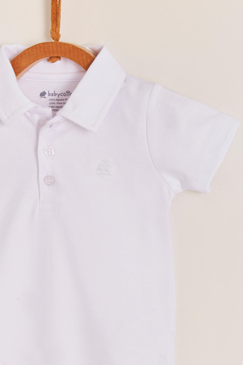 Body Polo College Manga Corta