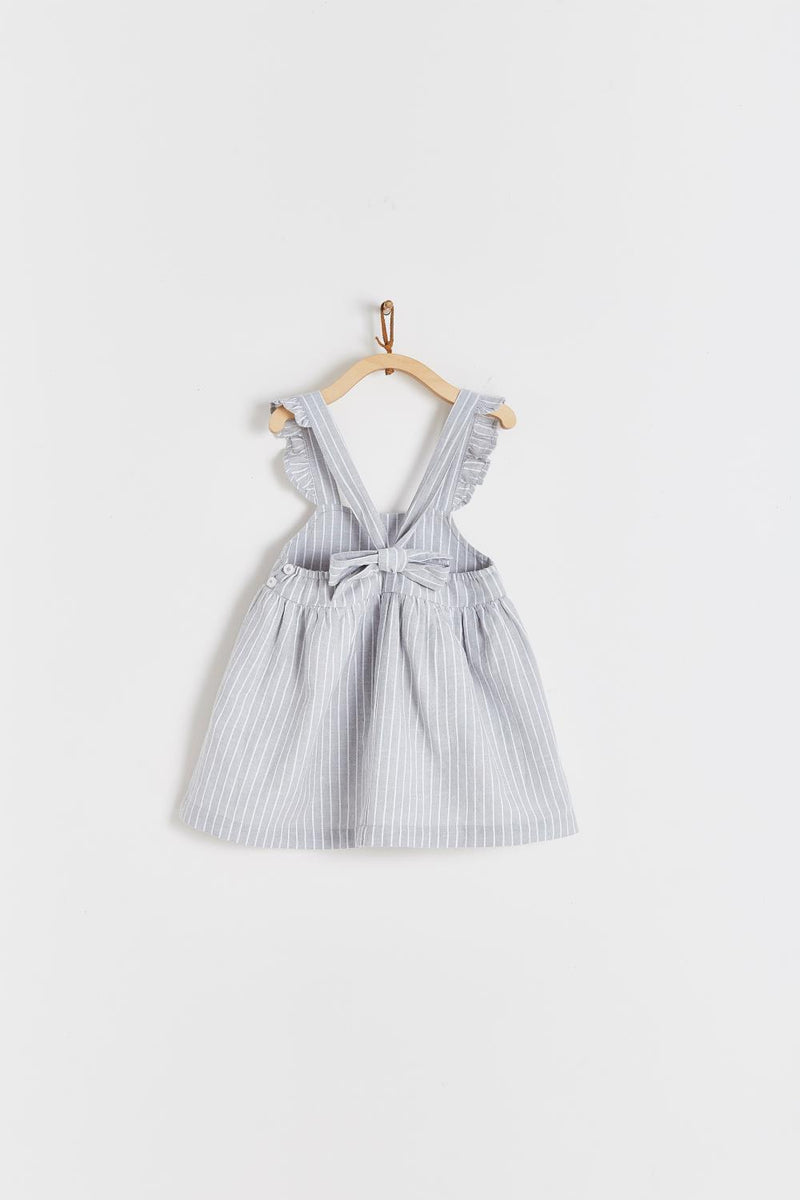 Vestido Alex Beba Grey Linen